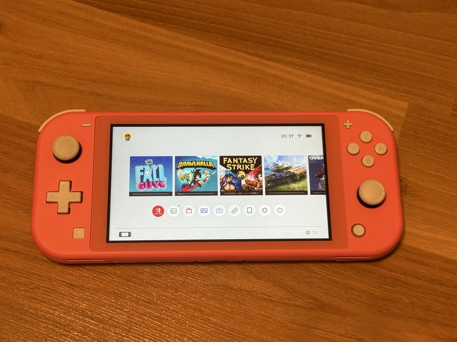 Nintendo switch lite с игри