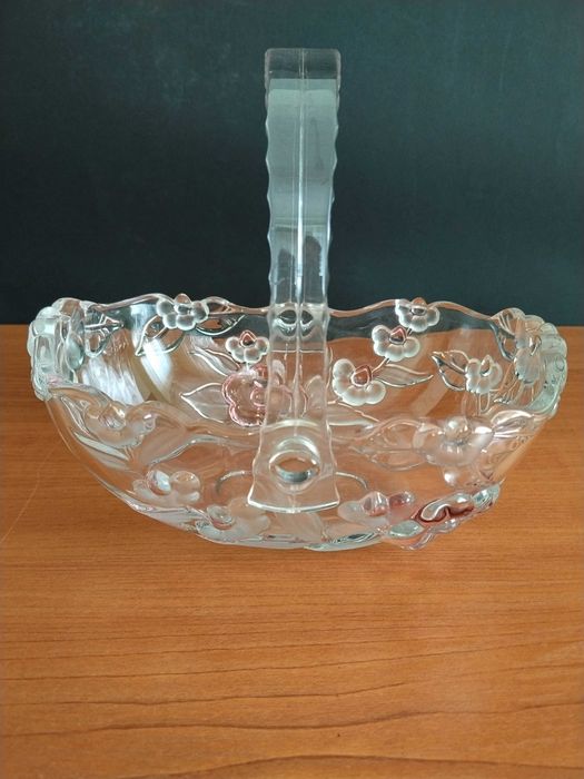 Немска бонбониера от кристално стъкло