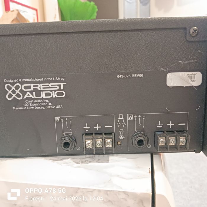 Amplificator Crast audio V 450