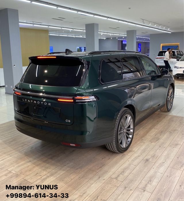 Leapmotor C16 580KM Elektr Premium Dop opsiya 2025 Full 3 yil kafolat