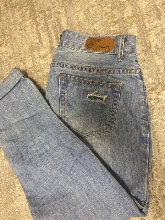 Продам   джинсовый  брюки.   Размер   S.