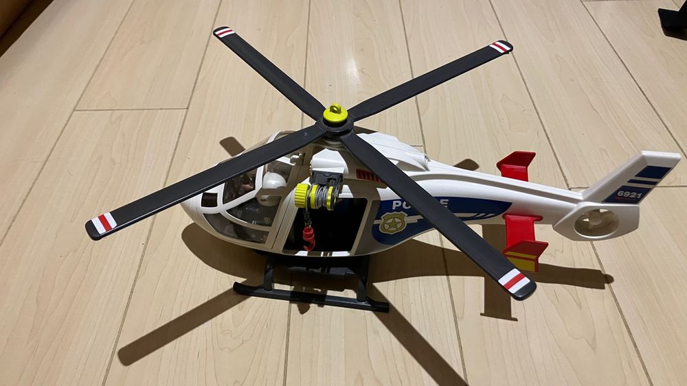 Seturi playmobil-camion swat, masina politie, elicopter politie