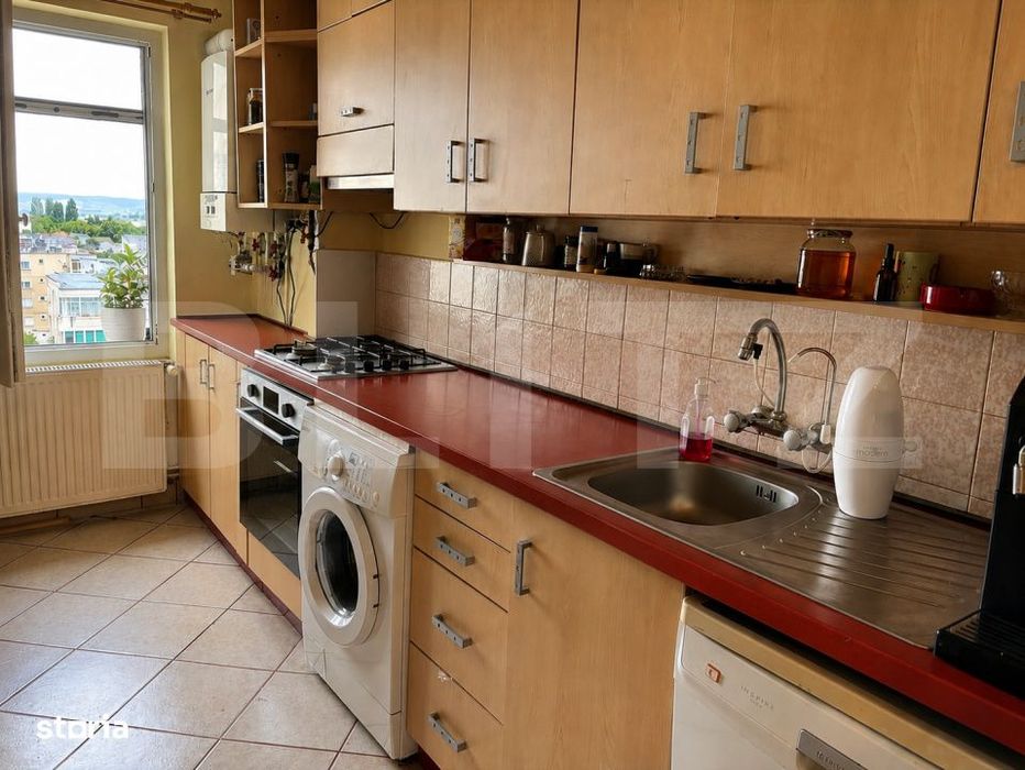 Apartament cu 3 camere, 78 mp, mobilat, zona Unirii