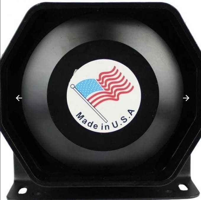 Sirena politie auto Americana 200W 9 Tonuri /Portavoce