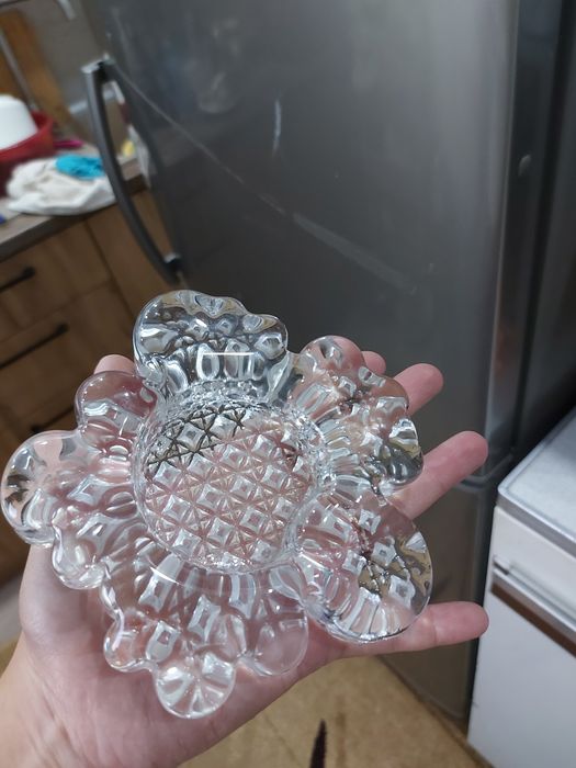 Пепельница Чехия хрусталь