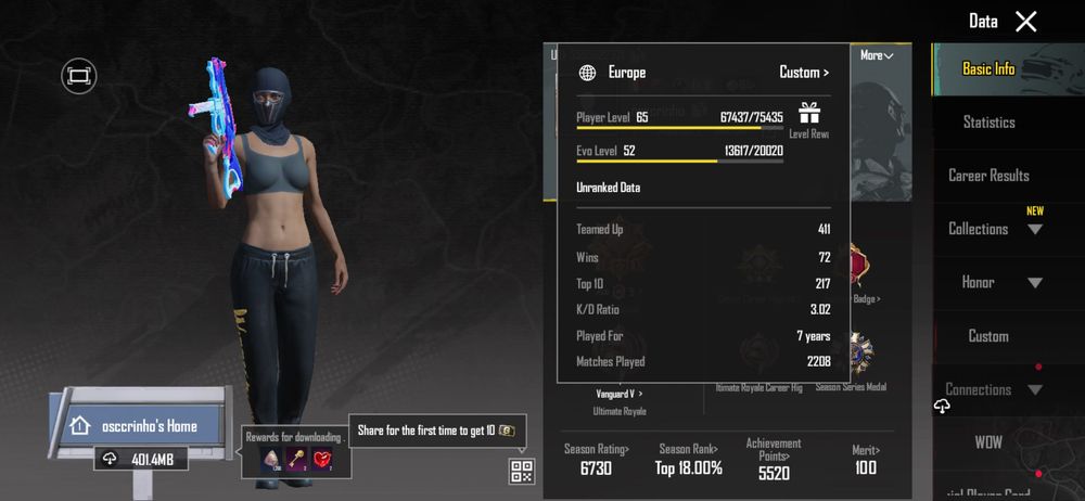 Продам Pubg mobile аккаунт