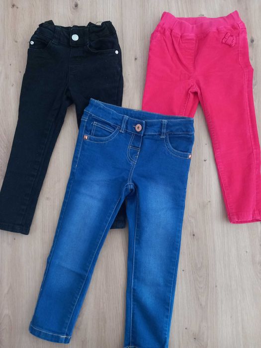 Детски дънки Zara / Зара + ПОДАРЪК преходно якенце