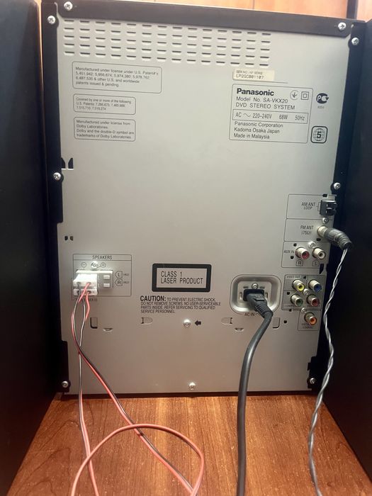 Музыкальный центр Panasonic sa-vkx20