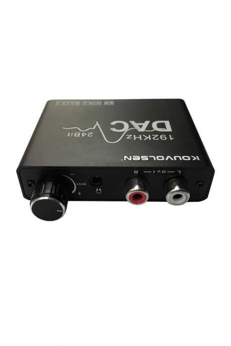 Convertor audio digital-analogic DAC toslink coaxial-RCA, 192 kHz,nou