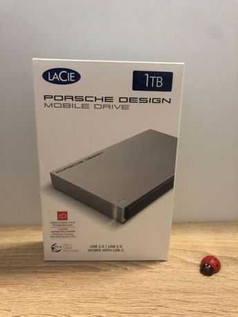 HDD extern LACIE Porsche Design 1TB USB-C usb 3.0 nou SIGILAT Original