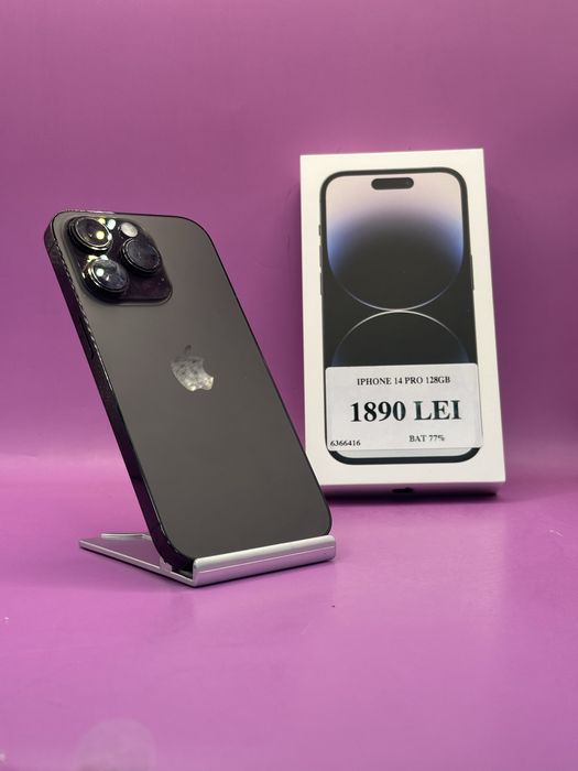 Iphone 14 Pro 128Gb 77% •Amanet Matei Crangasi•63664