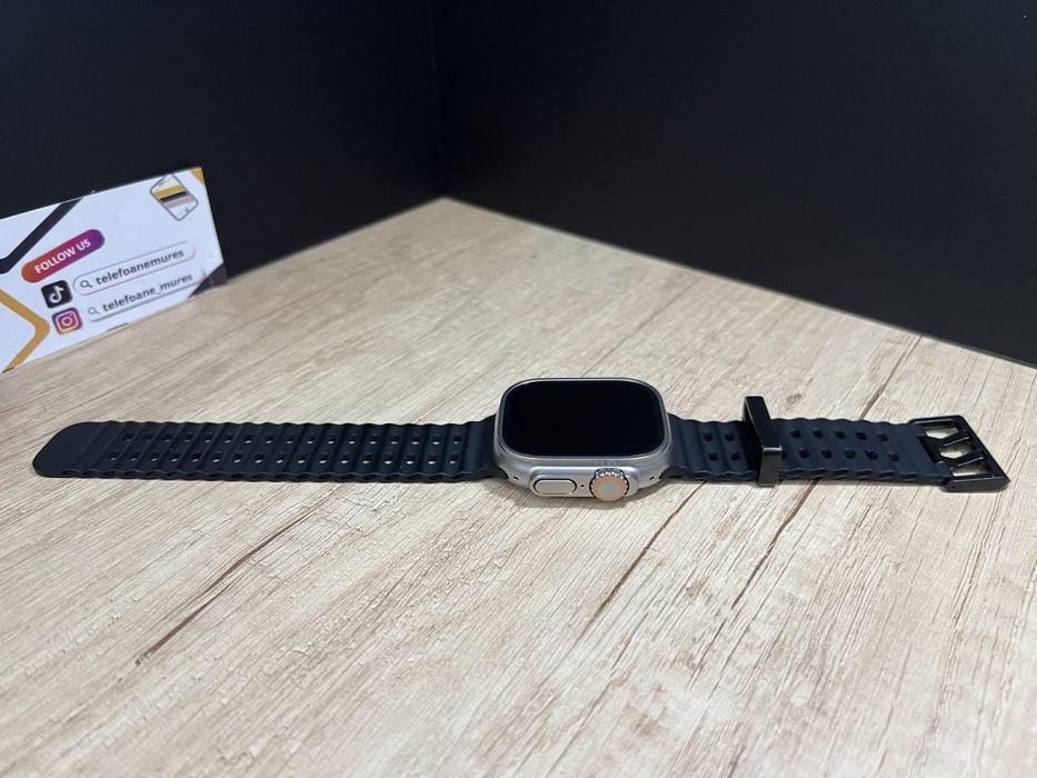 Apple Watch Ultra Natural Titanium Case 49mm Second-Hand 2 ani garanți