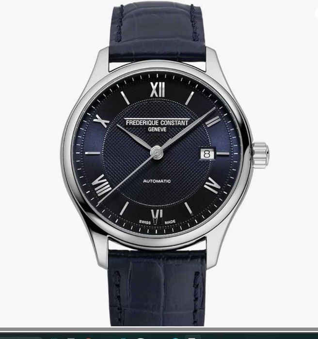 Frederique Constant Classics Index Automatic Blue FC-303MN5B6 Часовник