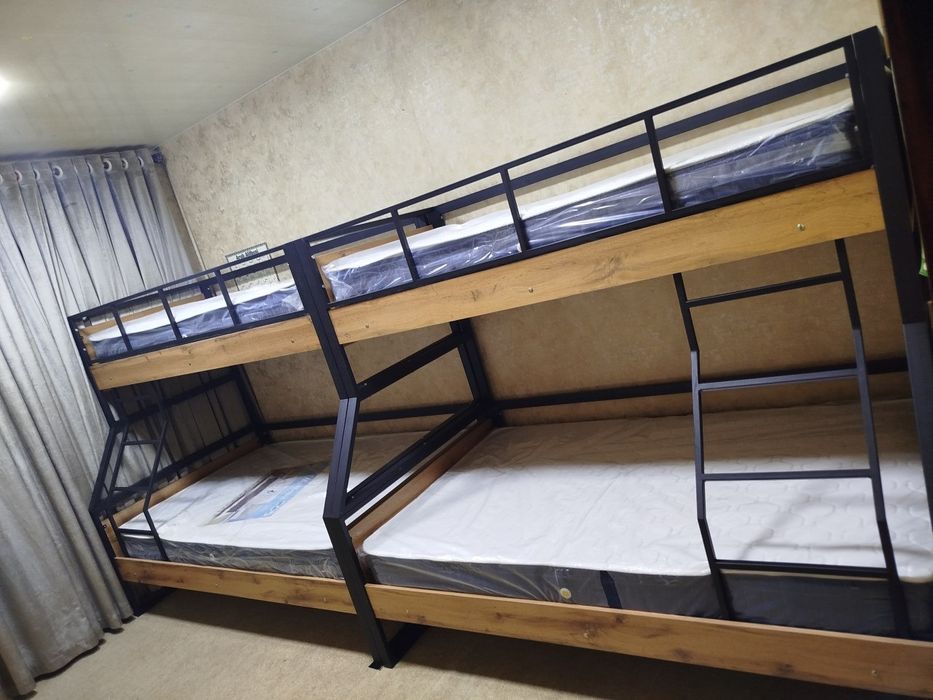 Двухъярусная кровать трансформеры. Иккига ажраладиган  2 етажли кроват