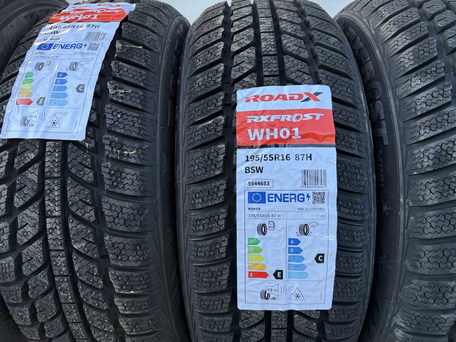 195/55 R16 ROADX WINTER anvelope noi iarna /Montaj inclus