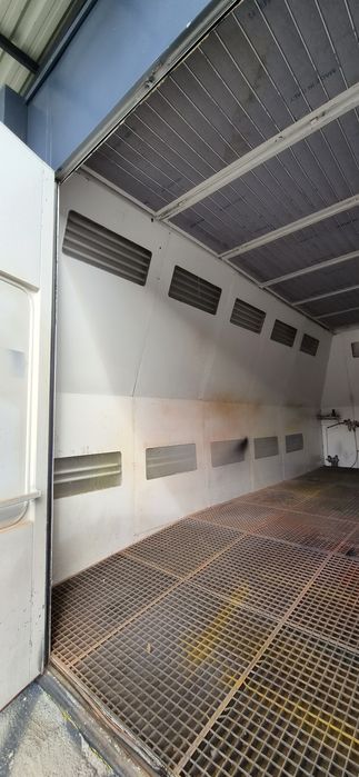Cabină de vopsit profesională CARMAT – cu încălzire și ventilație