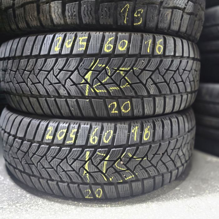2x 205/60/16 M+S DUNLOP 2020 Stare excelentă