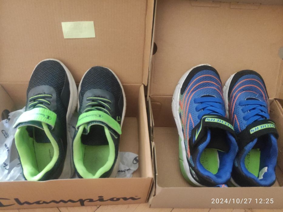Детски маратонки Skechers EUR29, Champion EUR 31