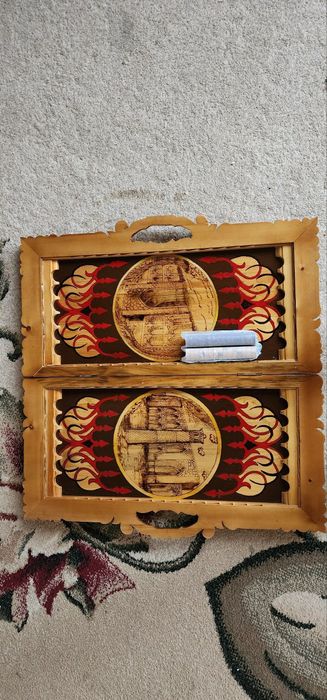 Нарда ручная работа , красивые узоры.