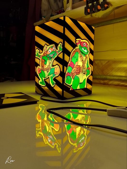 TMNT  Лампа декор