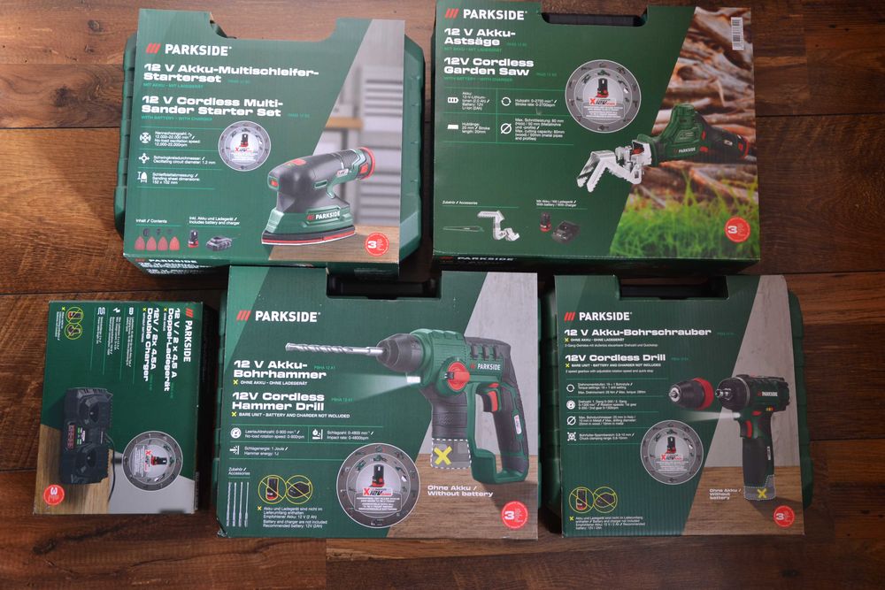 Нови акумулаторни инструменти Parkside 12V
