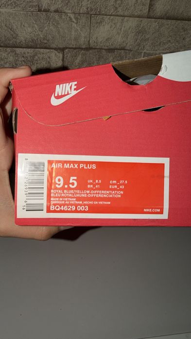 Pantofi Nike tn royal blue