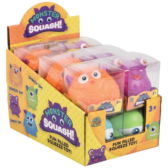 Скуиши Monsters University, чудовище - антистрес играчка
