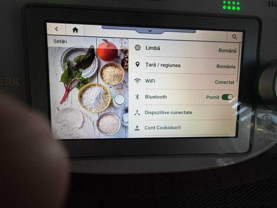 Thermomix TM6 Vorwerk – Stare impecabilă + Blat lemn original (Predare personală Cluj)