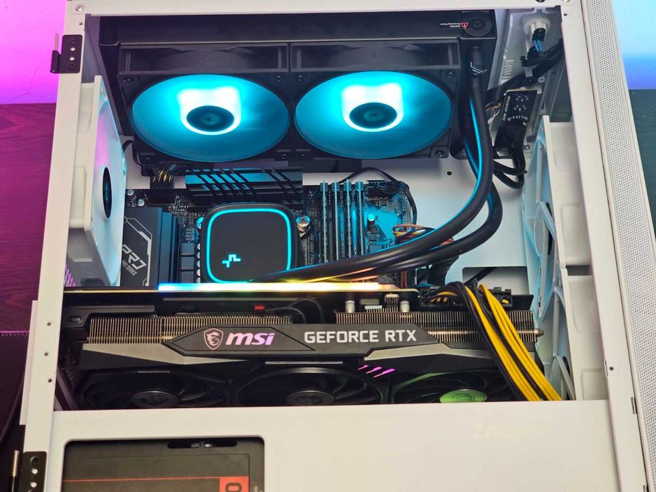 RTX 5060/Ryzen 7-5700X/RAM 32GB/SSD 1TB/Водно/Чисто Нов+Гаранция