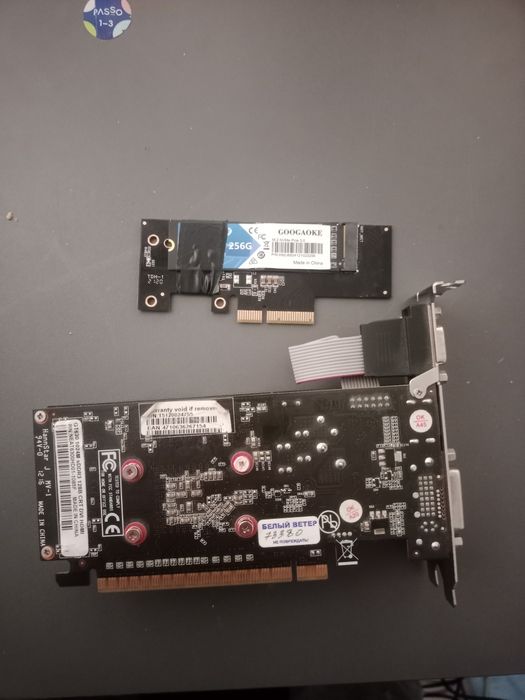 Ssd переходник и видеокарта