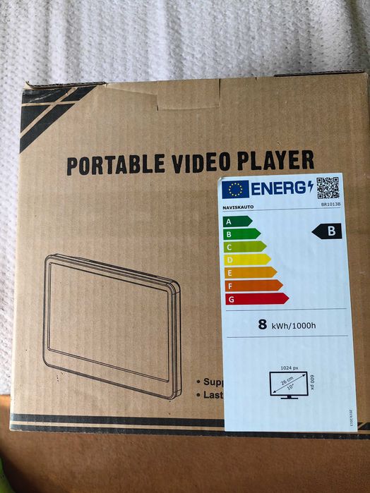 Player video auto portabil