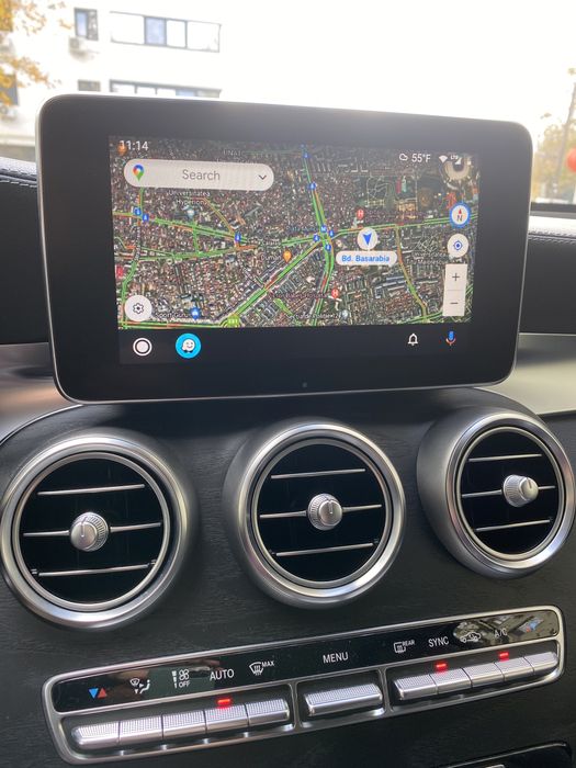 Apple Carplay Android Auto Mercedes GLC x253 & Mercedes C Class w205