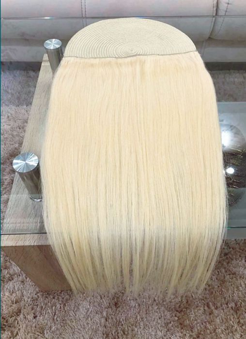 Естествена руса коса за удължаване