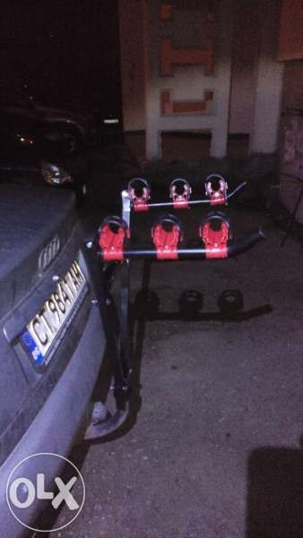 Багажник за велосипед за теглич за 3 колела