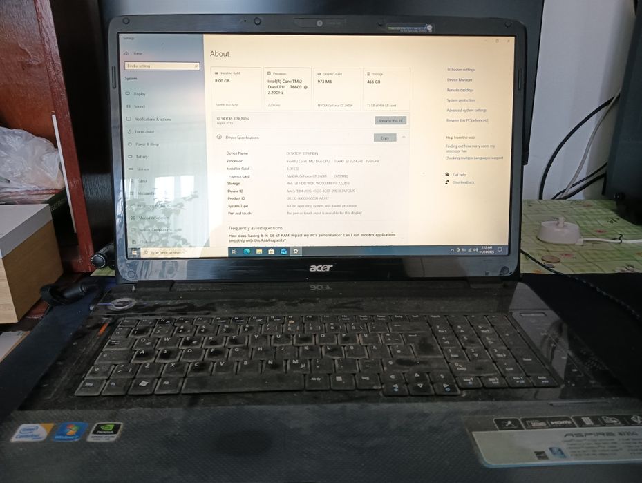 Acer Aspire 8735G