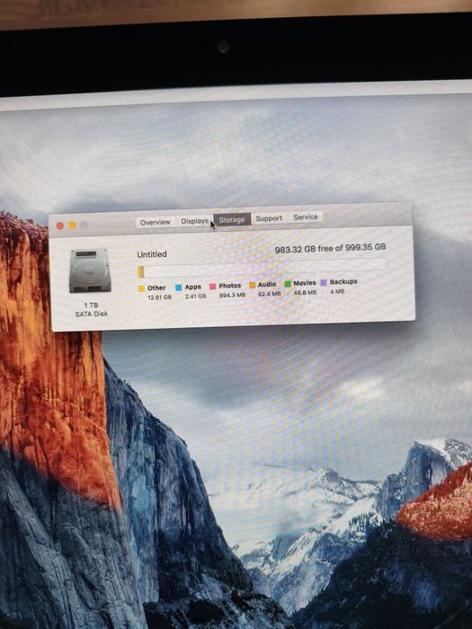 Apple iMac Late 2015 / i5 / 8GB RAM/ 1TB / Отличен