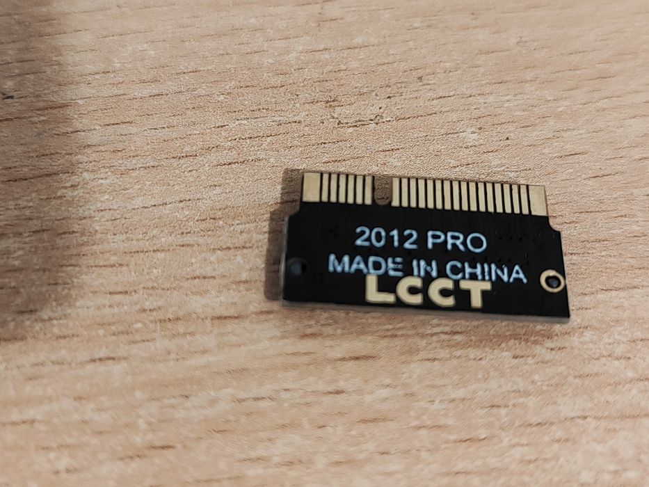 Преходник Адаптер NGFF (SATA3) към Apple Macbook SSD 7+17