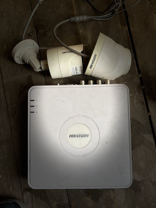 7ta Hikvision vidio kuzatuv kamera komplekti видеонаблюдение