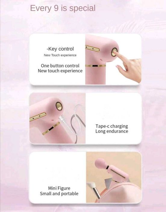 Масажен пистолет масажор за врат тяло ръце и крака