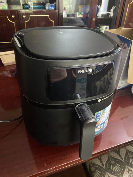 Airfryer Philips 5000 XXL, 7.2 l, Tehnologie Rapid Air, HomelD, 16 in 1,negru