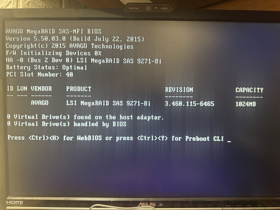 LSI MegaRAID SAS 9271-8i