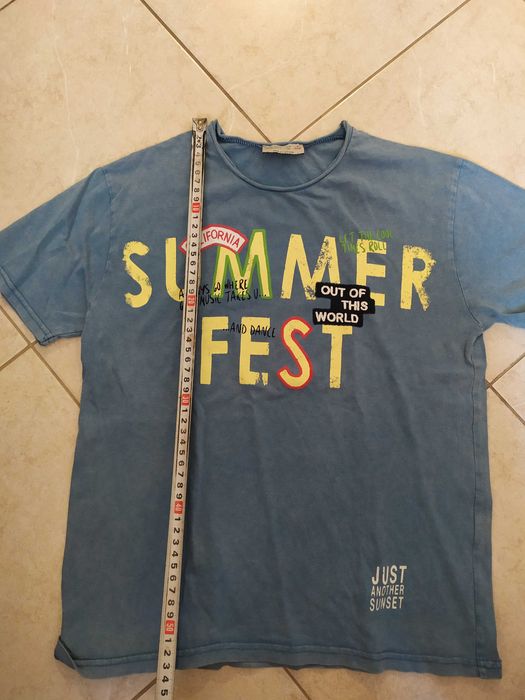 Неупотребявани тениски за момче - 8 години - цена за всички