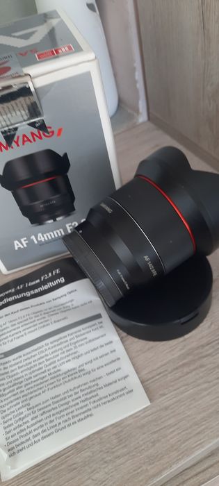 Фотообектив Sony /SAMYANG  AF14mm F2.8FE  / E-mount /FULL FRAME