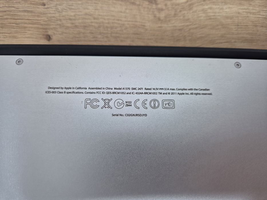 Macbook Air A1370