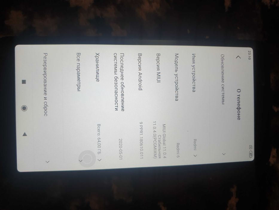 Редми 6 телефон память 4/64 гблик сотилади срочно