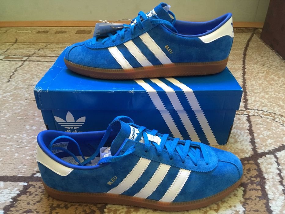 Adidas Originals Bleu White/Blue Оригинални Чисто Нови 42EU / 8UK