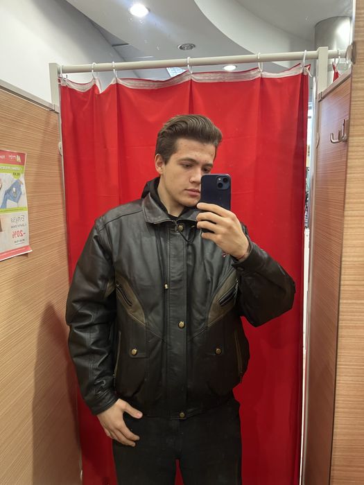 Яке от естествена кожа