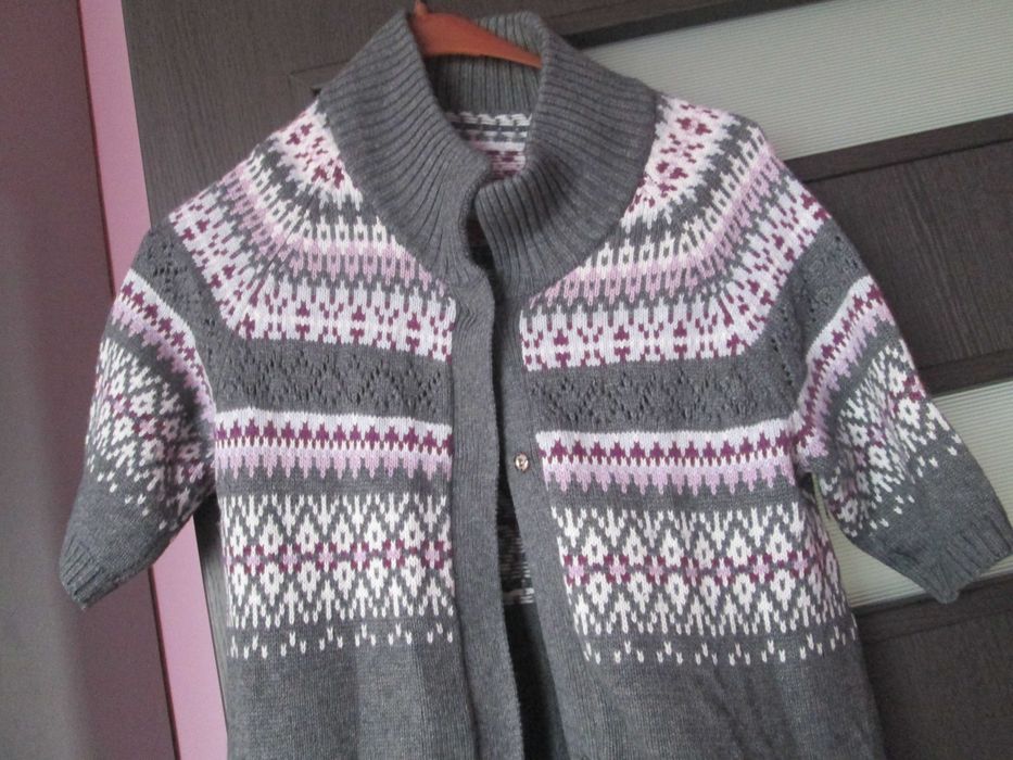 cardigan gri cu buzunare S