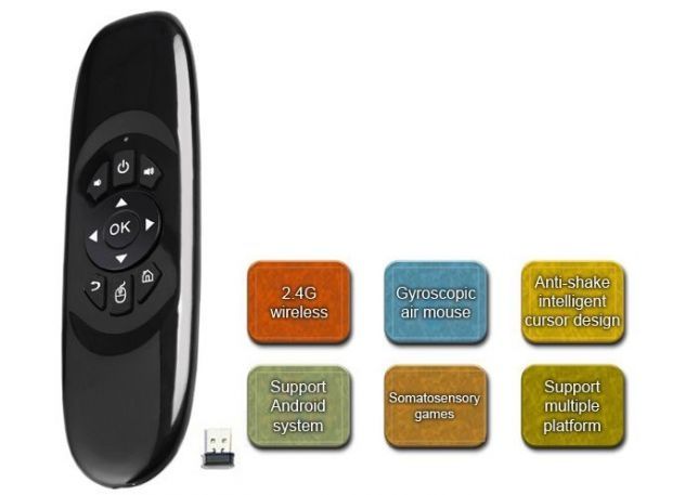 Telecomanda Air Mouse Tastatura