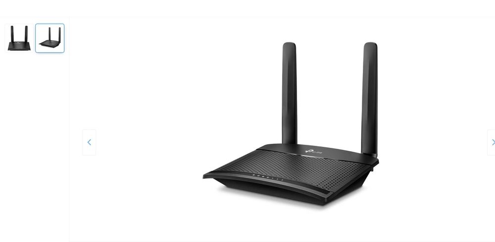 Router wireless TP-Link TL-MR100, N300, 4G LTE